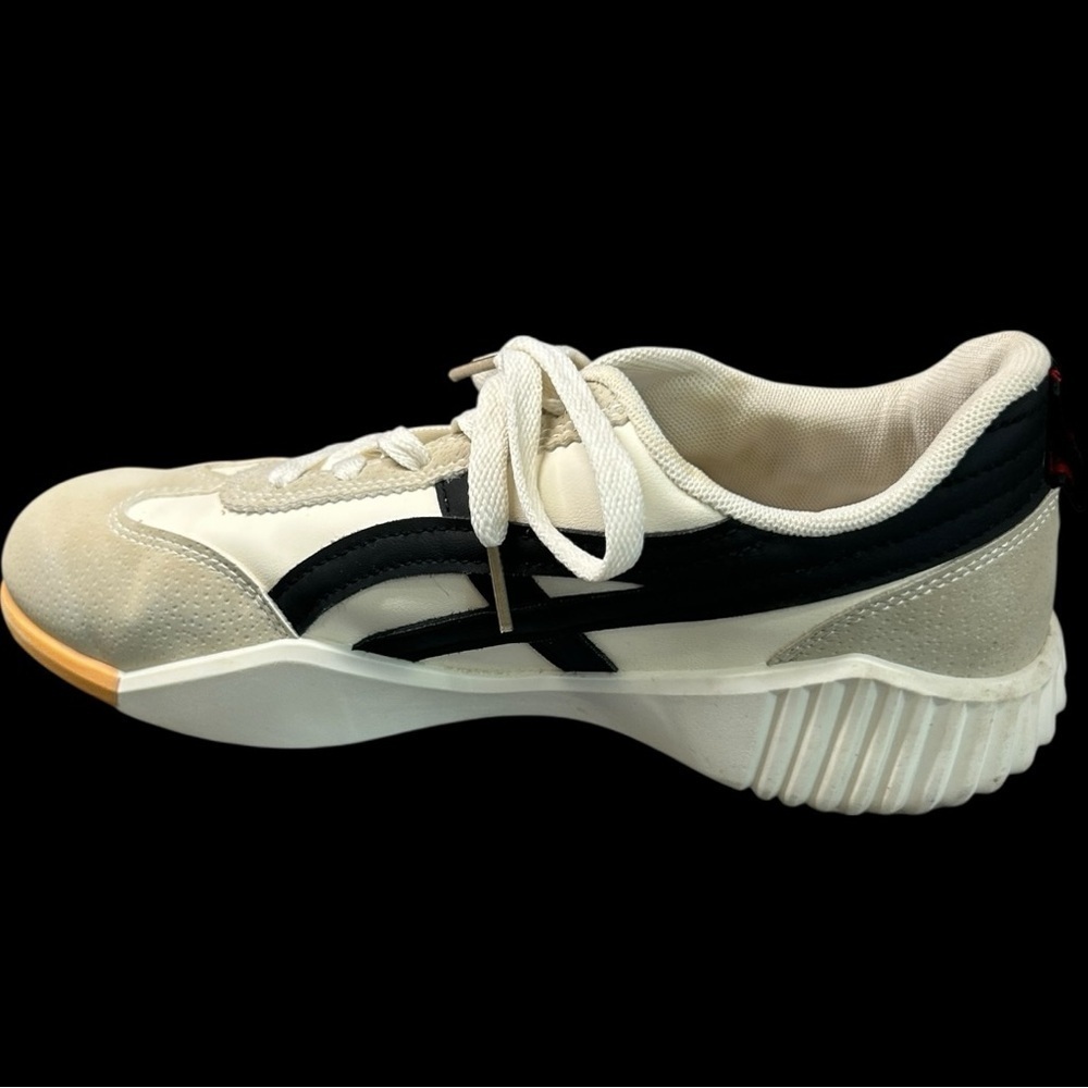 DF DE FLORANCE Cloudea™ women’s Sneakers Size 9.5 tan/ beige and white - Picture 6 of 15